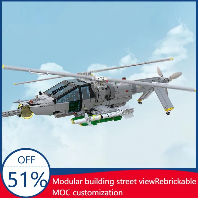NEW 6199 PCS MOC Helitractor Helicopter Military Aircraft Model Building Blocks Assembly Education Toy Birthday Christmas Gifts
NEW 6199 PCS MOC Helitractor Helicopter Military Aircraft Model Building Blocks Assembly Education Toy Birthday Christmas Gifts