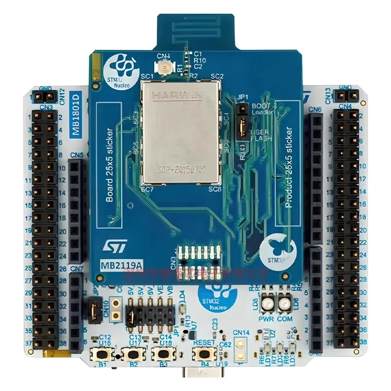 ST оригинальная плата разработки NUCLEO-WB07CC Инструмент оценки микроконтроллера STM32WB07CCV6
ST оригинальная плата разработки NUCLEO-WB07CC Инструмент оценки микроконтроллера STM32WB07CCV6