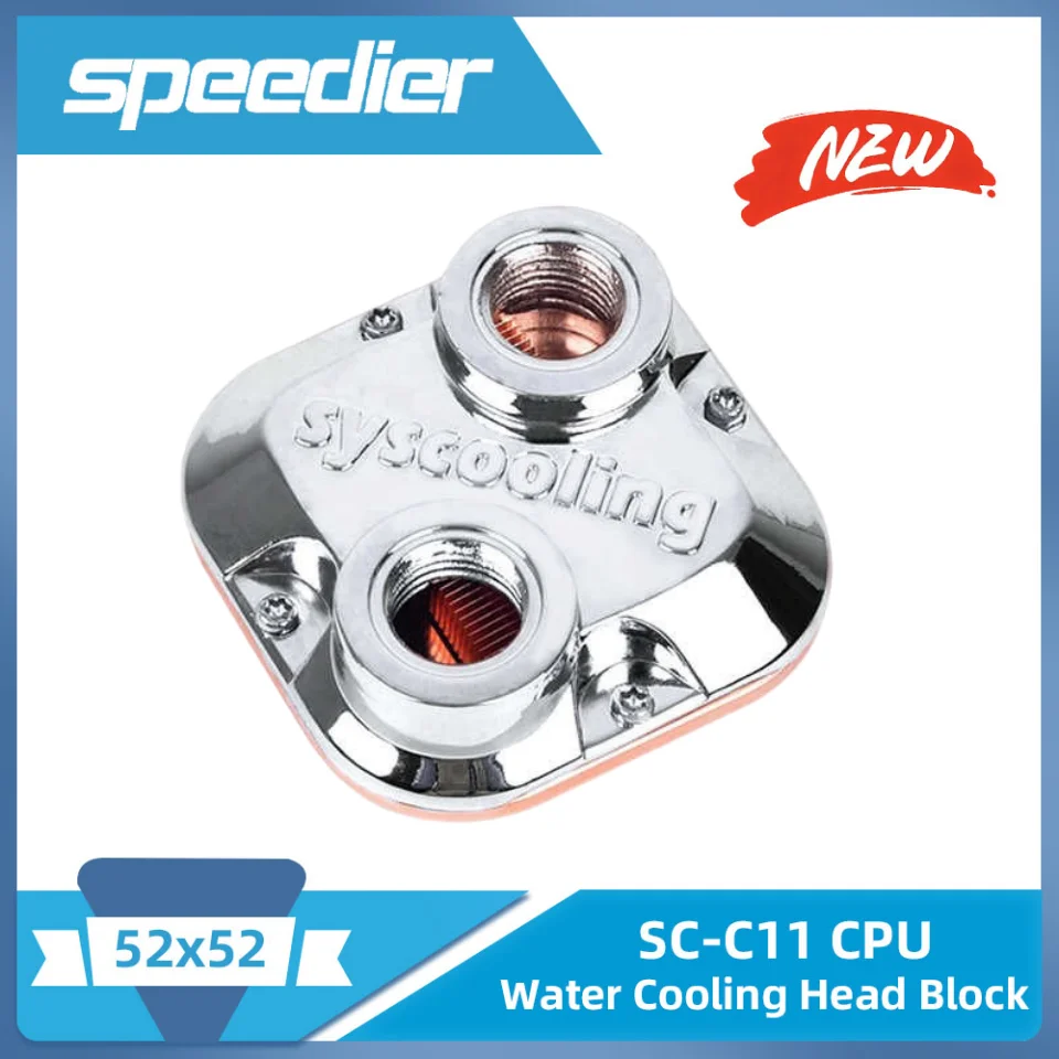 SC-C11 Copper CPU Water Cooling Head Block N8 Hose Electronic Beauty Equipment Medical Industry Radiator Endothermic Box
SC-C11 Copper CPU Water Cooling Head Block N8 Hose Electronic Beauty Equipment Medical Industry Radiator Endothermic Box