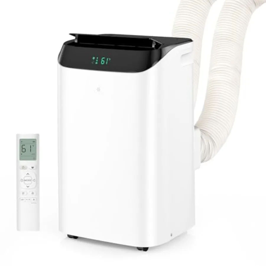 16000 BTU Inverter Portable Air Conditioner with Remote Free Stand Cooling Portable AC Unit for Room up to 800 sq.ft with Dehum
16000 BTU Inverter Portable Air Conditioner with Remote Free Stand Cooling Portable AC Unit for Room up to 800 sq.ft with Dehum