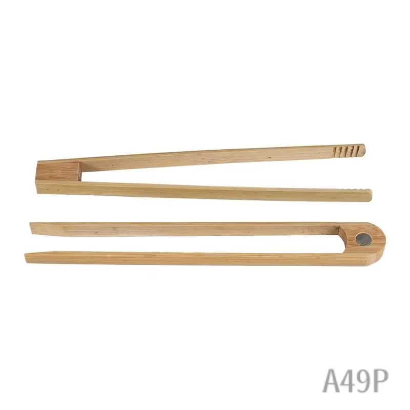 P4-2 Pieces Magnetic Bamboo Toaster Tongs 8.7 Inch Wooden Kitchen Toast Tongs For Cooking, Natural Bamboo Kitchen Utensils
P4-2 Pieces Magnetic Bamboo Toaster Tongs 8.7 Inch Wooden Kitchen Toast Tongs For Cooking, Natural Bamboo Kitchen Utensils
