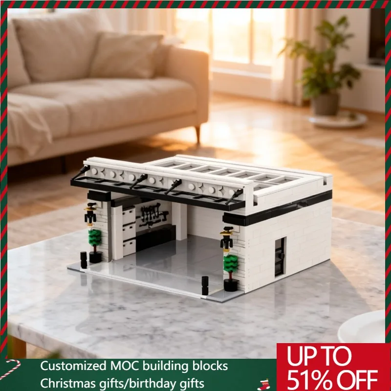 NEW 717 PCS City Hot Selling Street View Moc Speed Champing Garage Model Creative Ideas ChildToy Assembly Puzzle Birthday Gifts
NEW 717 PCS City Hot Selling Street View Moc Speed Champing Garage Model Creative Ideas ChildToy Assembly Puzzle Birthday Gifts