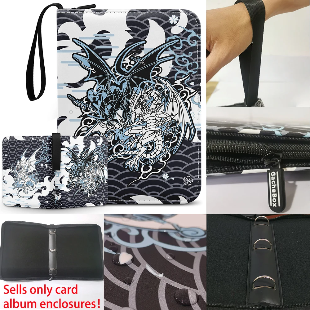 50 Page 9-pocket Double-sided Card Album Shell Suitable For 3-hole 3-ring Buckle OTCG OCG Other Cards Storage Card Storage Boxes
50 Page 9-pocket Double-sided Card Album Shell Suitable For 3-hole 3-ring Buckle OTCG OCG Other Cards Storage Card Storage Boxes