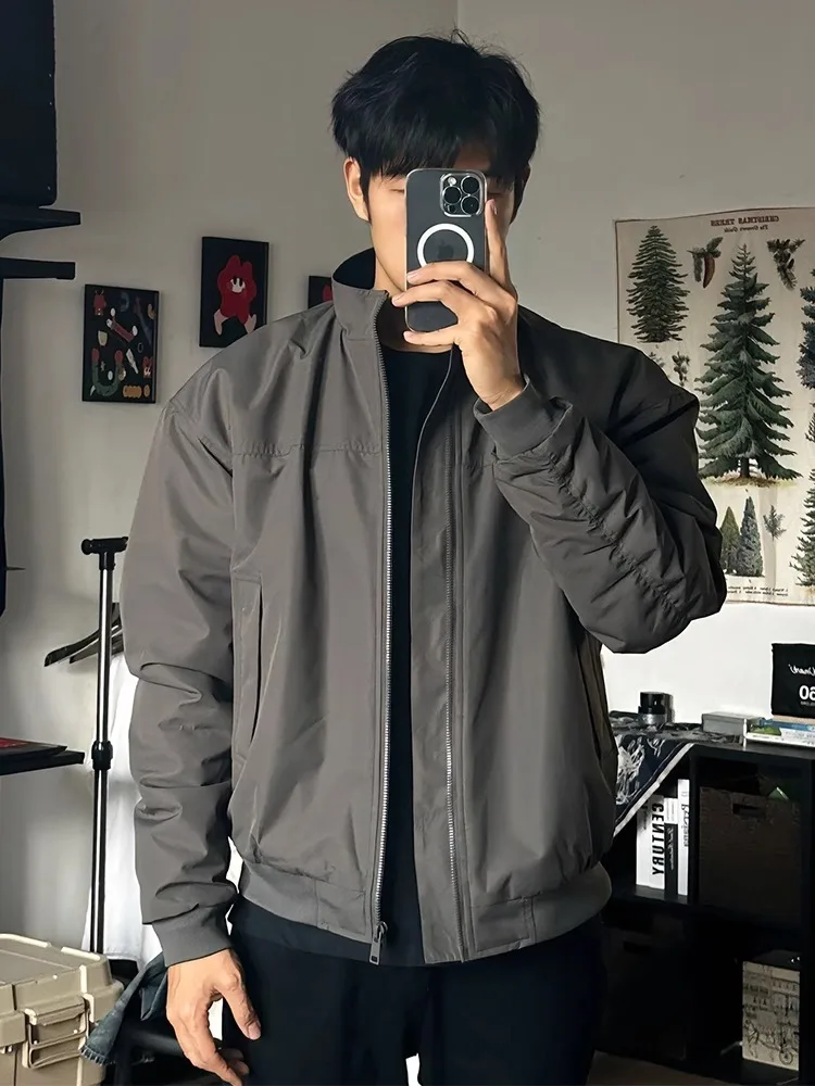 Men's Cotton Jaet Baseball Sle Winter Coat Vintage American Retro Pilot Collar Thiened Long Sve ort Length Zipper
Men's Cotton Jaet Baseball Sle Winter Coat Vintage American Retro Pilot Collar Thiened Long Sve ort Length Zipper