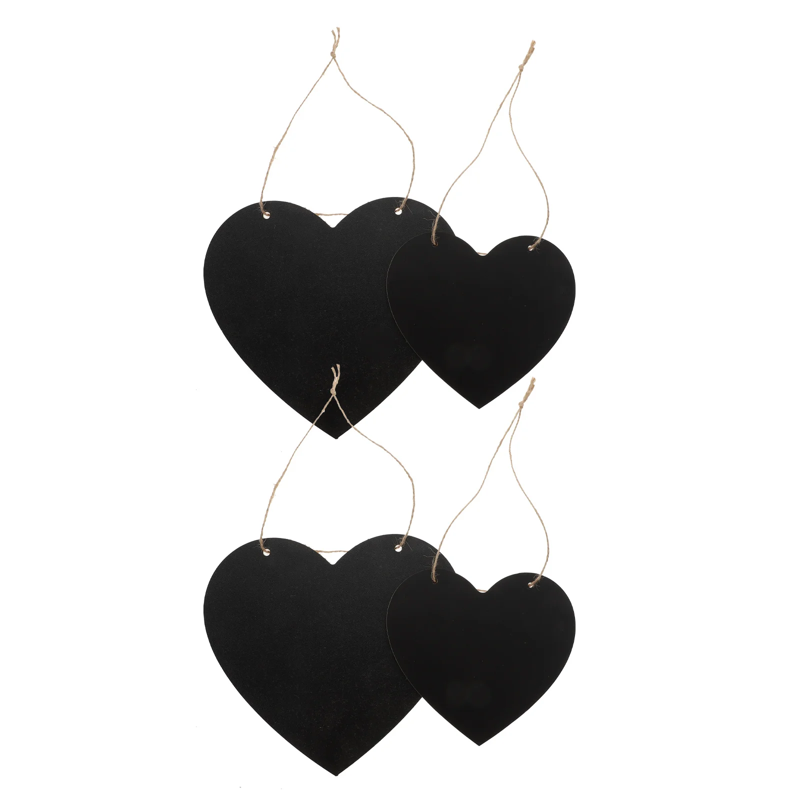 4pcs Mini Heart Shaped Blackboard Erasable Home Decor Hanging Blank Plaque Fashionable Design Elegant
4pcs Mini Heart Shaped Blackboard Erasable Home Decor Hanging Blank Plaque Fashionable Design Elegant