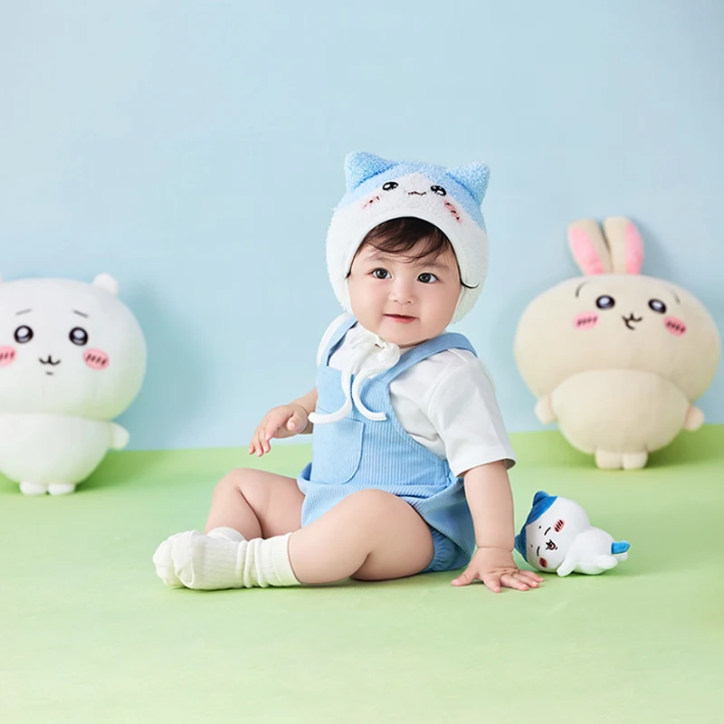 3-4 Month Newborn Boys Girls Outfit Cartoon Style Hat Blue Corduroy Overalls and Cotton T-shirt Studio Photoshooting Costumes
3-4 Month Newborn Boys Girls Outfit Cartoon Style Hat Blue Corduroy Overalls and Cotton T-shirt Studio Photoshooting Costumes