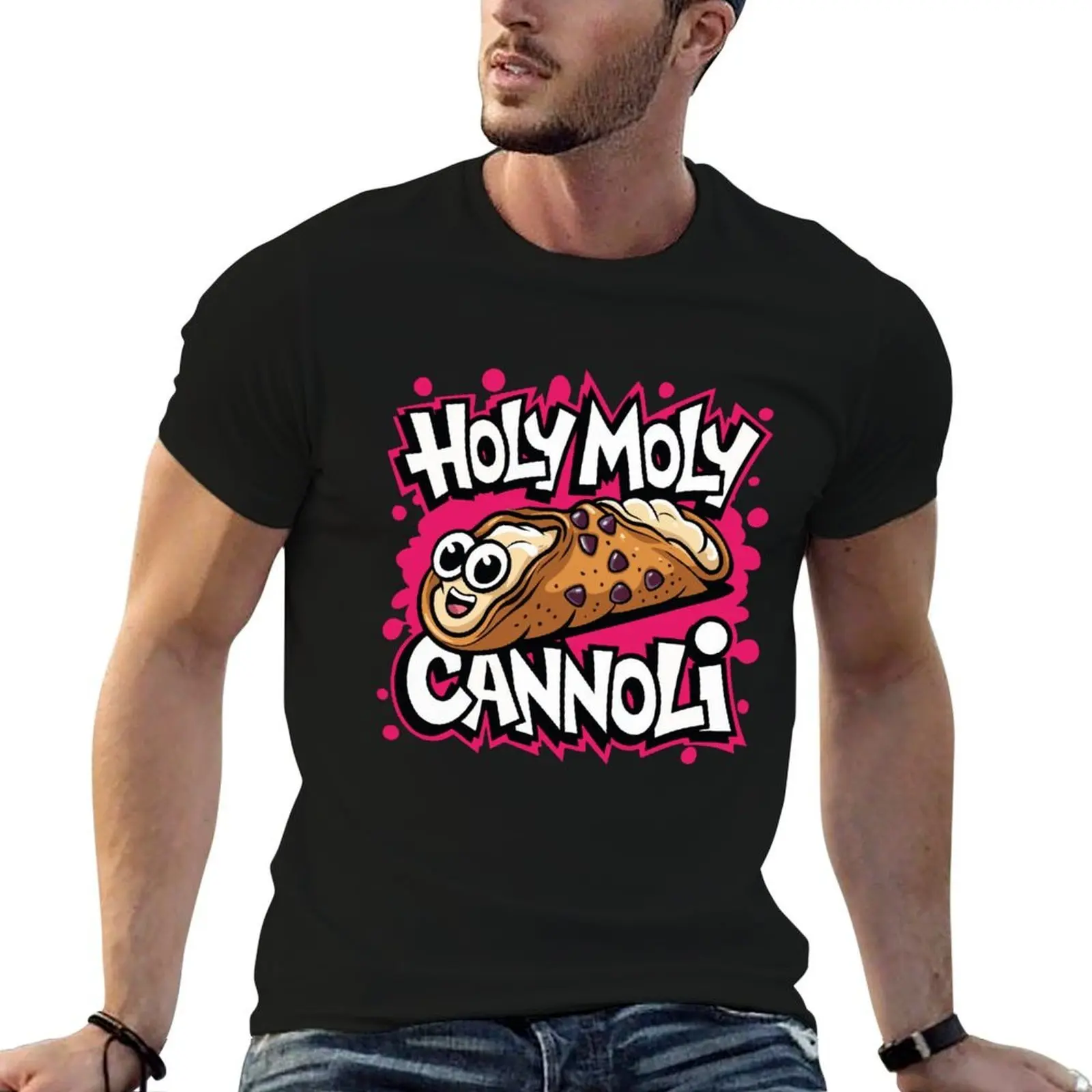 Holy Moly Cannoli T-Shirt anime t shirts oversize t shirts for man cotton t shirts for man pack white T-Shirt
Holy Moly Cannoli T-Shirt anime t shirts oversize t shirts for man cotton t shirts for man pack white T-Shirt