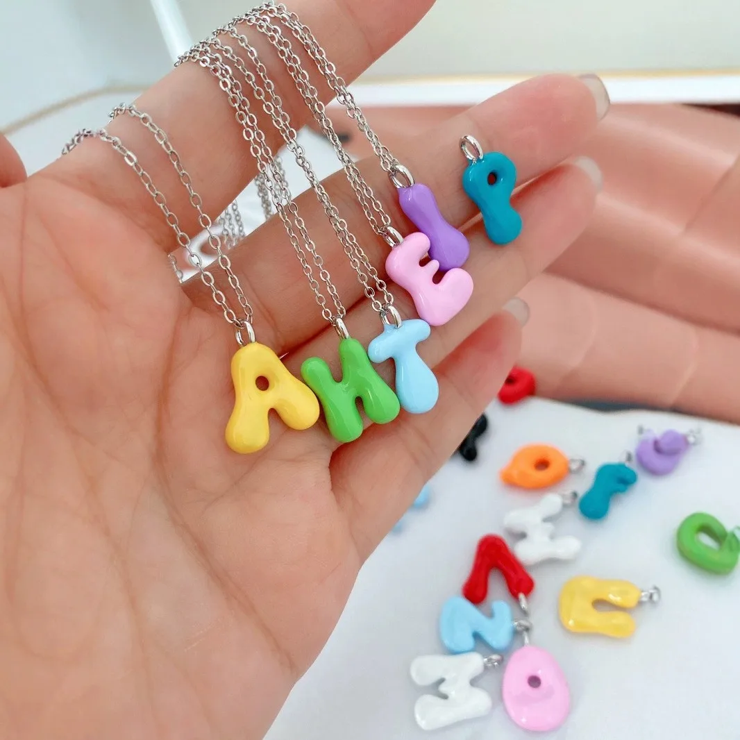 10PCS, 26 Letters Necklace Fashion Jewelry For Women Simple Daily Wear necklace A-Z Colorful Birthday Gift Making 2024 New
10PCS, 26 Letters Necklace Fashion Jewelry For Women Simple Daily Wear necklace A-Z Colorful Birthday Gift Making 2024 New
