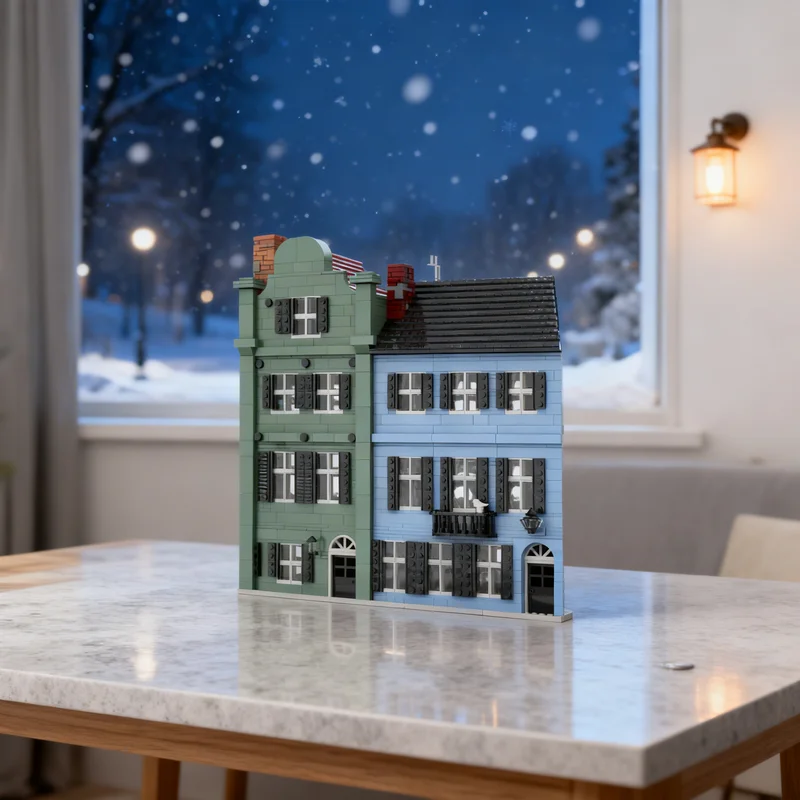 6830 деталей MOC Rainbow Row 2: Модульная модель городской улицы, строительные блоки, креативный подарок, коллекционный декор, премиум-класс для детей и взрослых
6830 деталей MOC Rainbow Row 2: Модульная модель городской улицы, строительные блоки, креативный подарок, коллекционный декор, премиум-класс для детей и взрослых