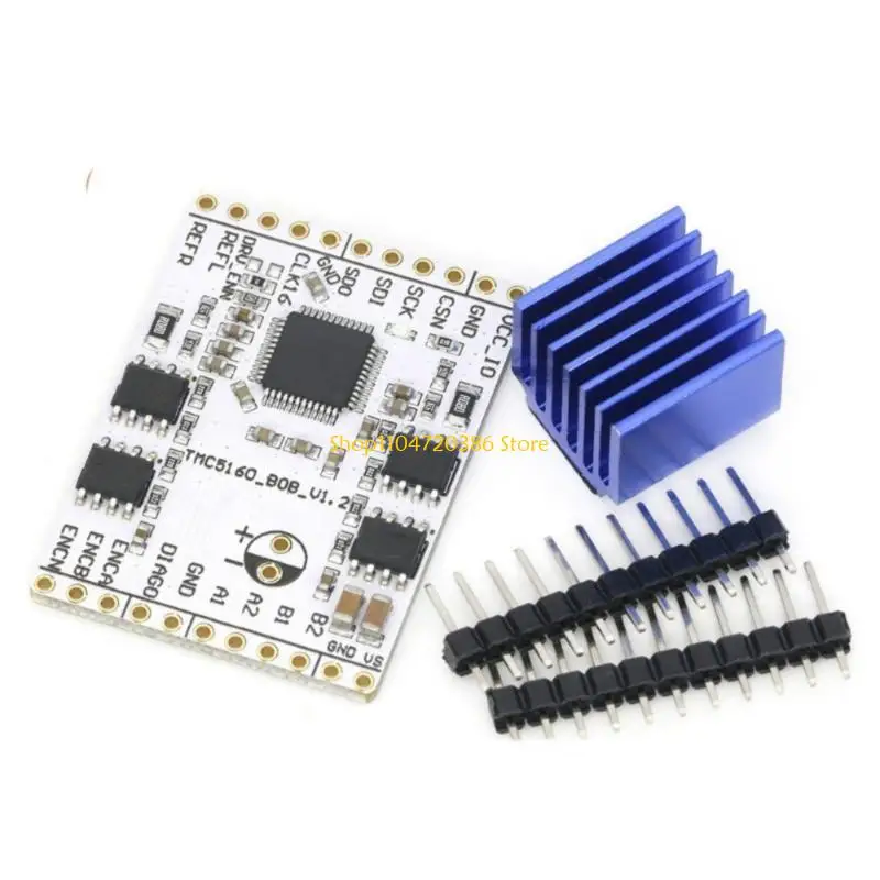 Highly Power Stepper Motor Driver Module TMC5160 BOB Integrated ControllerSPI STEP/DIR for 3D Printer Control Board
Highly Power Stepper Motor Driver Module TMC5160 BOB Integrated ControllerSPI STEP/DIR for 3D Printer Control Board