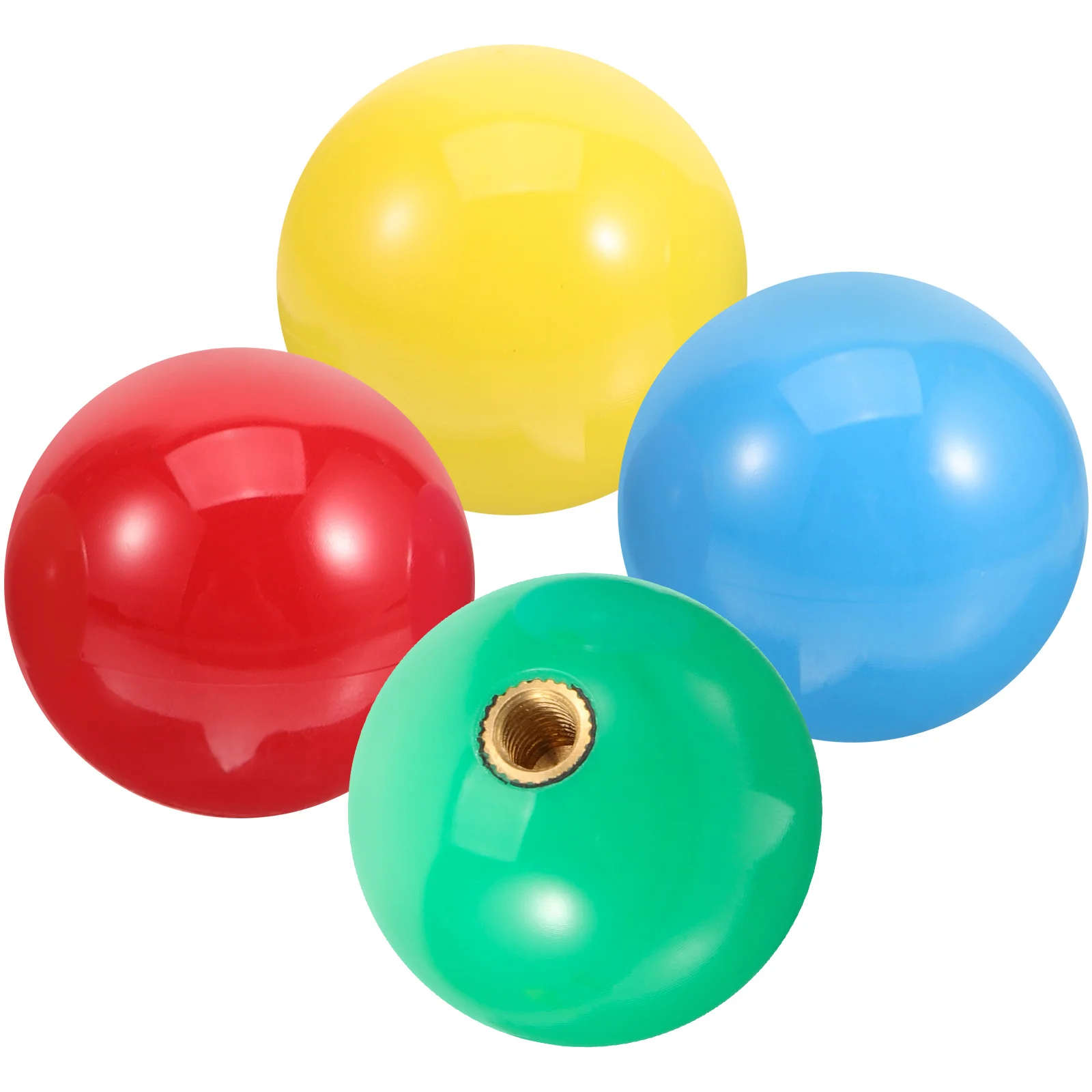 4Pcs Reusable Joystick Ball Head Vibrant Colors Compatible with Various Game Controllers Simple Design Long Lasting
4Pcs Reusable Joystick Ball Head Vibrant Colors Compatible with Various Game Controllers Simple Design Long Lasting