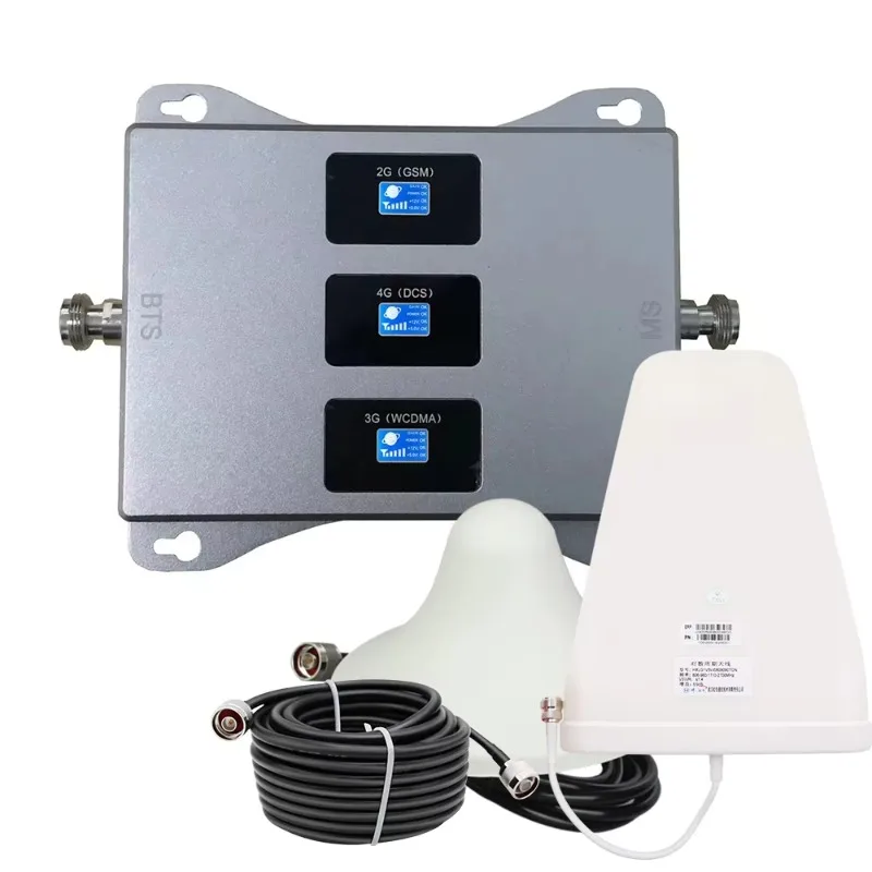 Полный комплект, трехдиапазонный 900/1800/2100 МГц, GSM DCS WCDMA LTE 4G 3G 2G, усилитель мобильного сигнала для мобильного телефона, сотовый повторитель
Полный комплект, трехдиапазонный 900/1800/2100 МГц, GSM DCS WCDMA LTE 4G 3G 2G, усилитель мобильного сигнала для мобильного телефона, сотовый повторитель