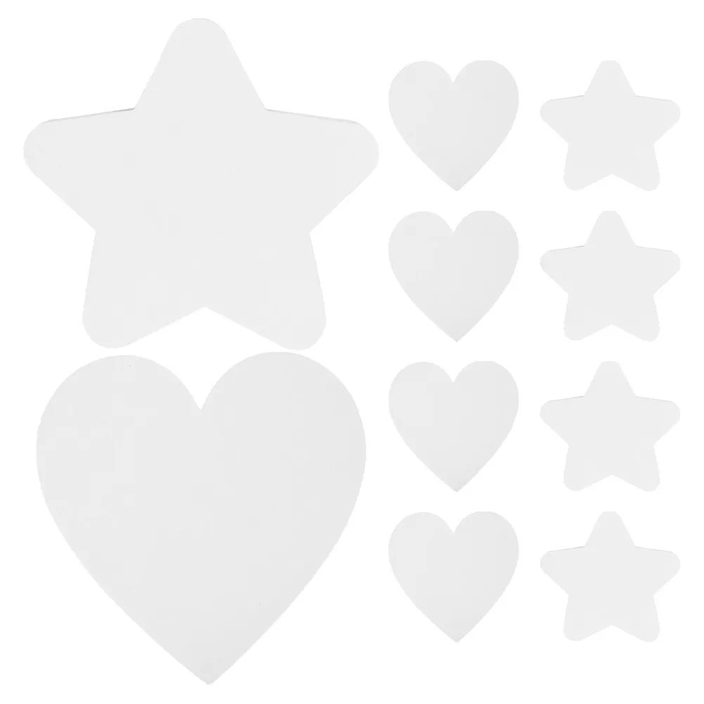 10Pcs Oil Painting Canvas Boards Star Heart Shaped Mini Canvas for Acrylic Painting DIY Crafts Small Canvases Craft Party Favors
10Pcs Oil Painting Canvas Boards Star Heart Shaped Mini Canvas for Acrylic Painting DIY Crafts Small Canvases Craft Party Favors