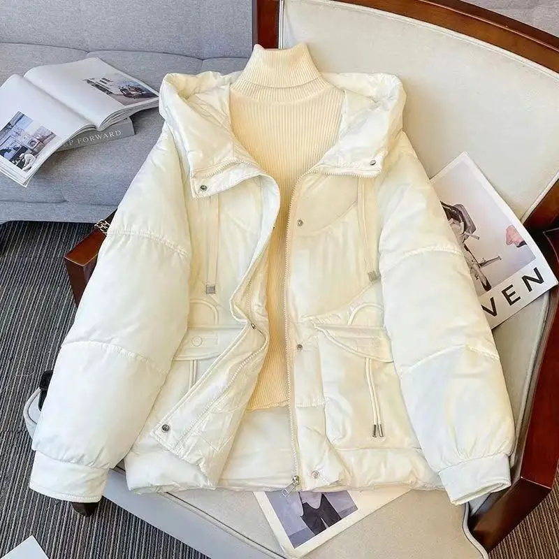 2025New Fashion Winter Down Jacket Female Loose Thicken Warm Parka Women Casual Hooded Bread Coat Cotton Jackets Casaco Feminino
2025New Fashion Winter Down Jacket Female Loose Thicken Warm Parka Women Casual Hooded Bread Coat Cotton Jackets Casaco Feminino