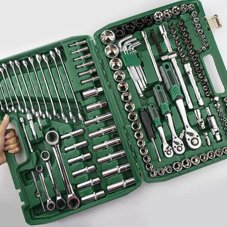 Multi-Function Ratchet Socket Wrench Set Auto Repair & Household Maintenance Tool Kit
Multi-Function Ratchet Socket Wrench Set Auto Repair & Household Maintenance Tool Kit