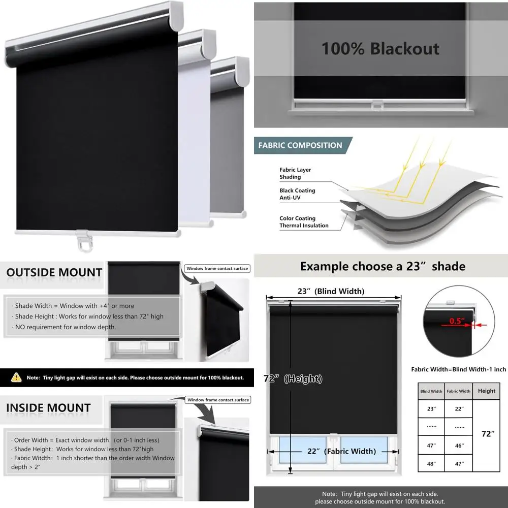 Затемняющие беспроводные рулонные шторы для окон — затемнение комнаты, защита от ультрафиолета, пружинная система, легко свернутые жалюзи
Затемняющие беспроводные рулонные шторы для окон — затемнение комнаты, защита от ультрафиолета, пружинная система, легко свернутые жалюзи