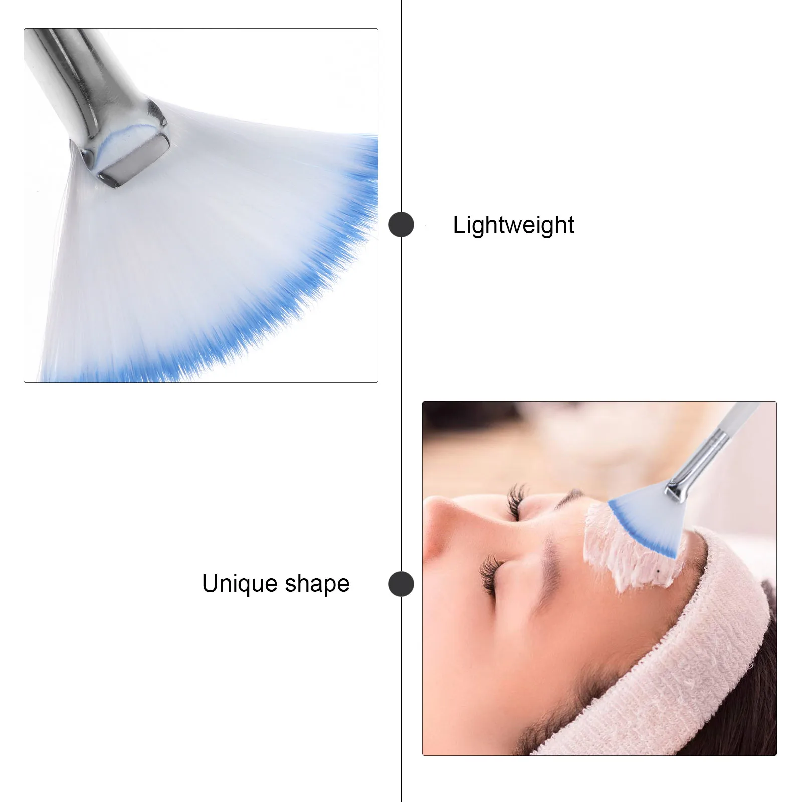 4 Pcs Mask Brush Clay Professional Artificial Fiber Fan Tool Facial Makeup Soft Hair For DIY Skincare
4 Pcs Mask Brush Clay Professional Artificial Fiber Fan Tool Facial Makeup Soft Hair For DIY Skincare