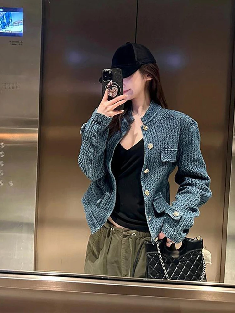 Твидовый жакет в винтажном стиле, женский, корейский стиль, элегантный, двубортный, с вышивкой, на каждый день
Твидовый жакет в винтажном стиле, женский, корейский стиль, элегантный, двубортный, с вышивкой, на каждый день