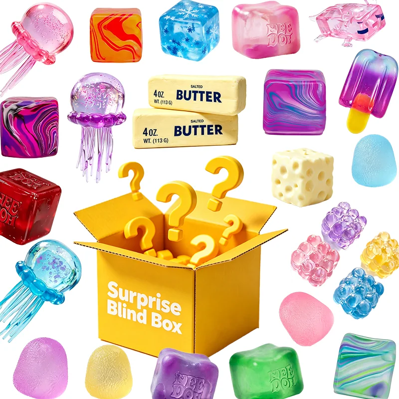 2026 New Sensory Cube Surprise Blind Box Slow Rebound Anti-Stress Squeeze Toy
2026 New Sensory Cube Surprise Blind Box Slow Rebound Anti-Stress Squeeze Toy