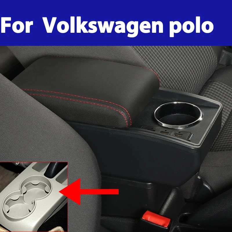 For Volkswagen Polo Armrest For VW Polo 9N 3 Car Armrest box 2002-2009 Retrofit parts Storage box car Interior accessories USB
For Volkswagen Polo Armrest For VW Polo 9N 3 Car Armrest box 2002-2009 Retrofit parts Storage box car Interior accessories USB