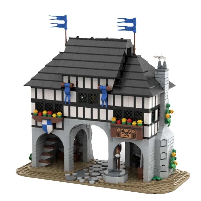 1207PCS MOC building blocks, medieval falcon fortress, modular toy castle model, DIY set, children's gift
1207PCS MOC building blocks, medieval falcon fortress, modular toy castle model, DIY set, children's gift