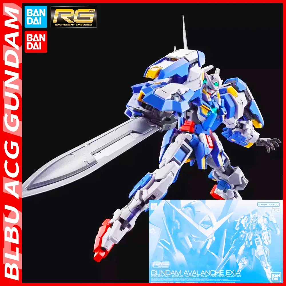 BLBU ACG Bandai Anime GUNDAM RG AVALANCHE EXIA GN-001/hs-A01D Original Model Toys Action Figure Collectible Children Gift
BLBU ACG Bandai Anime GUNDAM RG AVALANCHE EXIA GN-001/hs-A01D Original Model Toys Action Figure Collectible Children Gift