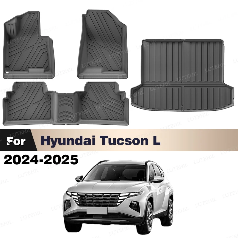 LUTEHIL For Hyundai Tucson L 2024-2025 All-Weather TPE Floor Mat Trunk Mat Carpet Cover Automotive Interior Accessories
LUTEHIL For Hyundai Tucson L 2024-2025 All-Weather TPE Floor Mat Trunk Mat Carpet Cover Automotive Interior Accessories
