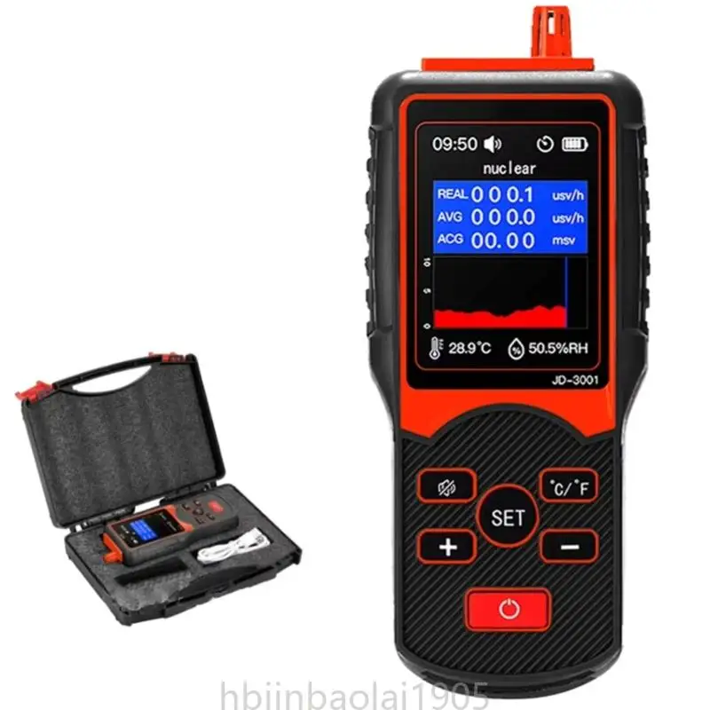 E74E Multifunctional Geigers Counter Electromagnetic Radiation Detectors Simple Operate for Environmental Safety Monitoring
E74E Multifunctional Geigers Counter Electromagnetic Radiation Detectors Simple Operate for Environmental Safety Monitoring