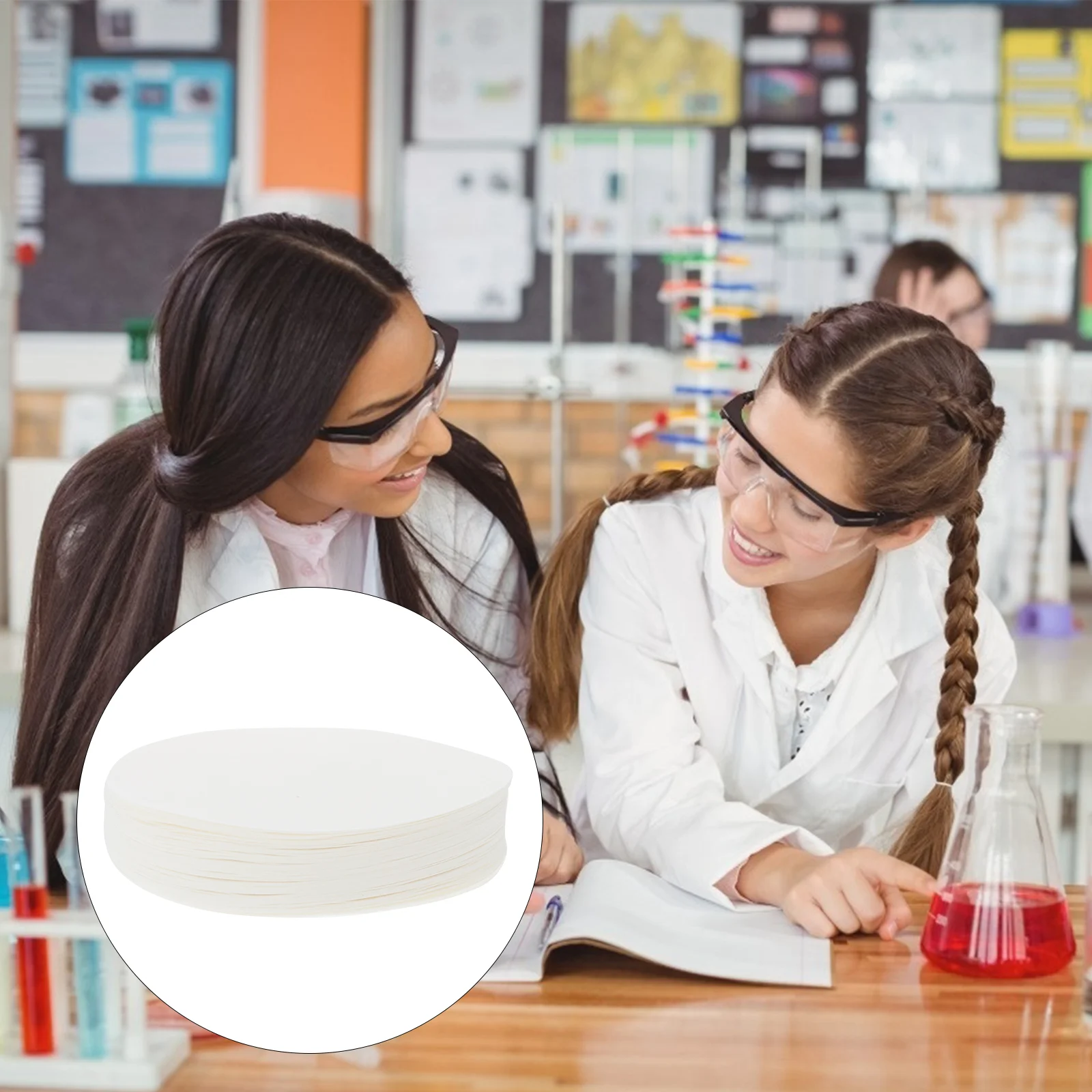 100 Sheets Filter Paper Lab Speeds Experiment Filtering Absorbent Big Laboratory Absorbing High Labs Qualitative Practical
100 Sheets Filter Paper Lab Speeds Experiment Filtering Absorbent Big Laboratory Absorbing High Labs Qualitative Practical