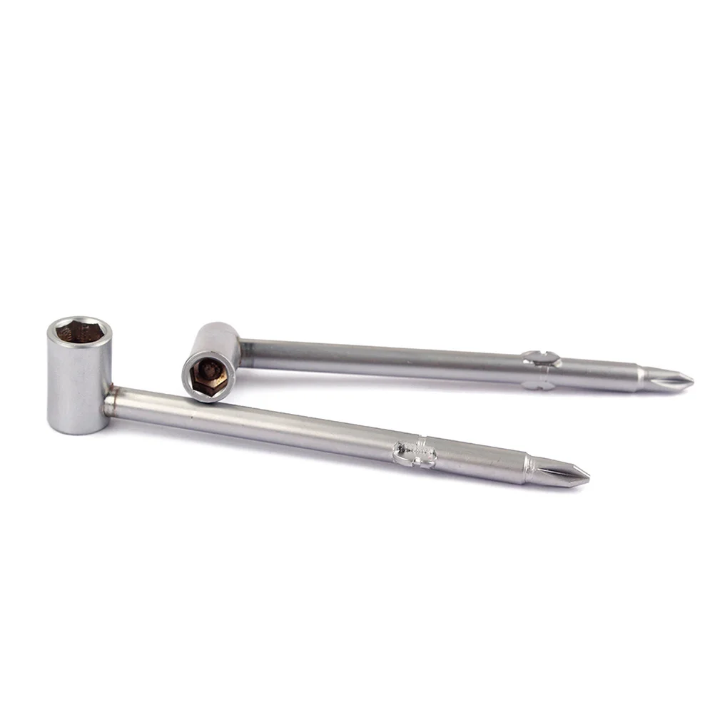 2Pcs High Grade Metal Truss Rod Wrench 7Mm for Guitar Neck Adjustment Hexagon Wrench Replacement Tool L-Shape Compact Design R88