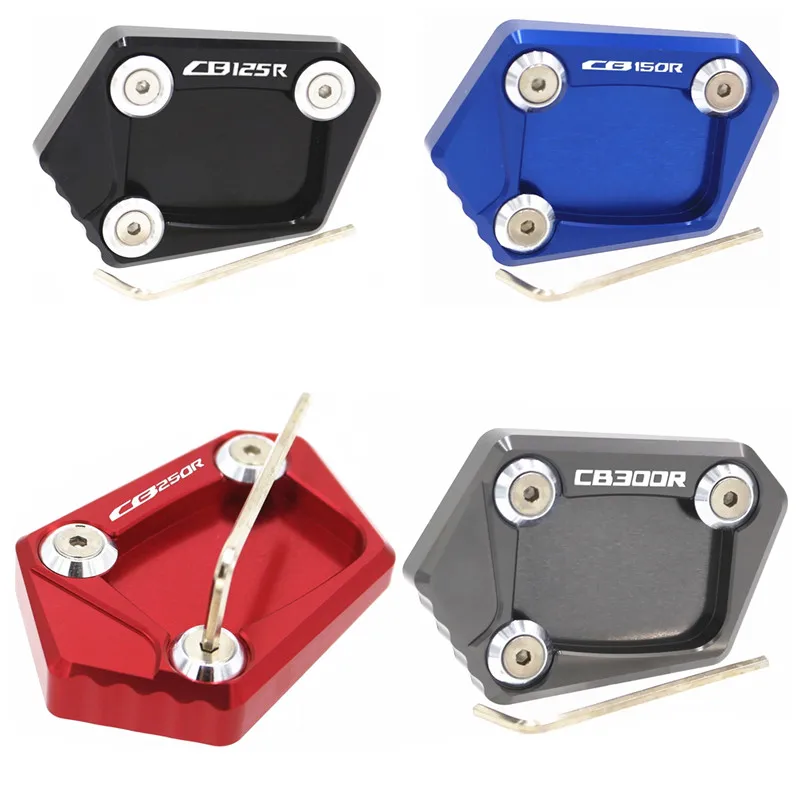 For Honda CB150R CB300R CB250R CB125R CB 300R Motorcycle Accessories Side Stand Foot Extension Enlarger Plate Pad
For Honda CB150R CB300R CB250R CB125R CB 300R Motorcycle Accessories Side Stand Foot Extension Enlarger Plate Pad