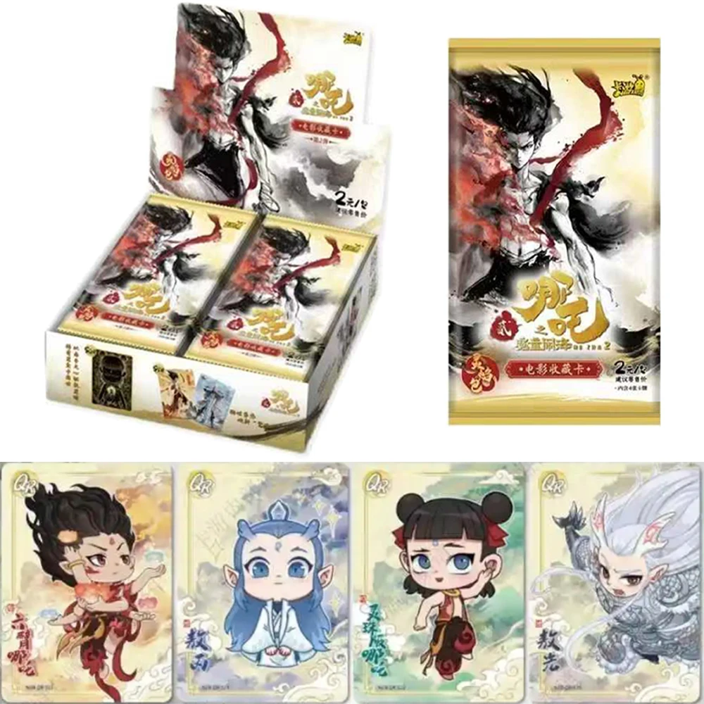 KAYOU оригинальные карты Nezha Devil Boy Conquers The Dragon KingSecond round Spirit Flame Pack аниме коллекционные карты игрушка в подарок
KAYOU оригинальные карты Nezha Devil Boy Conquers The Dragon KingSecond round Spirit Flame Pack аниме коллекционные карты игрушка в подарок