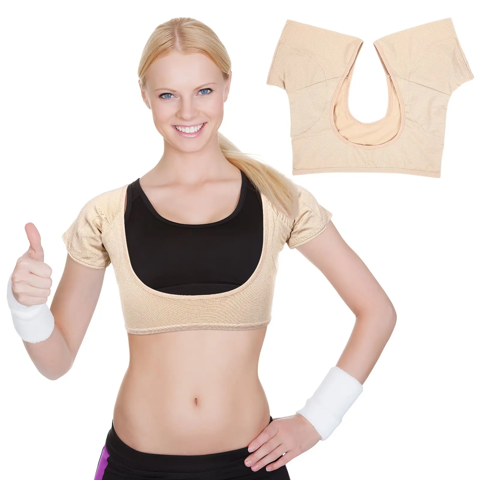 Absorbent Vest Women Underarm Underwear Athletic Comfortable Reusable Elastic Breathing Pad Stop Sweat Soaked Shirt
Absorbent Vest Women Underarm Underwear Athletic Comfortable Reusable Elastic Breathing Pad Stop Sweat Soaked Shirt