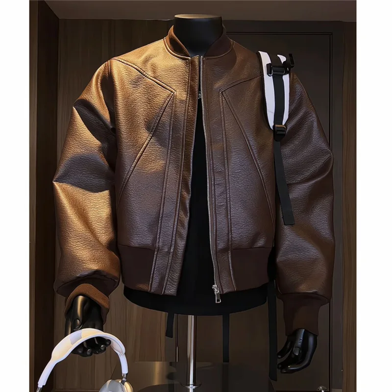 Halloween Cosplay Quality PU Protein Leather Lychee Grain Leather Jacket Winter Costume Jacket Men
Halloween Cosplay Quality PU Protein Leather Lychee Grain Leather Jacket Winter Costume Jacket Men