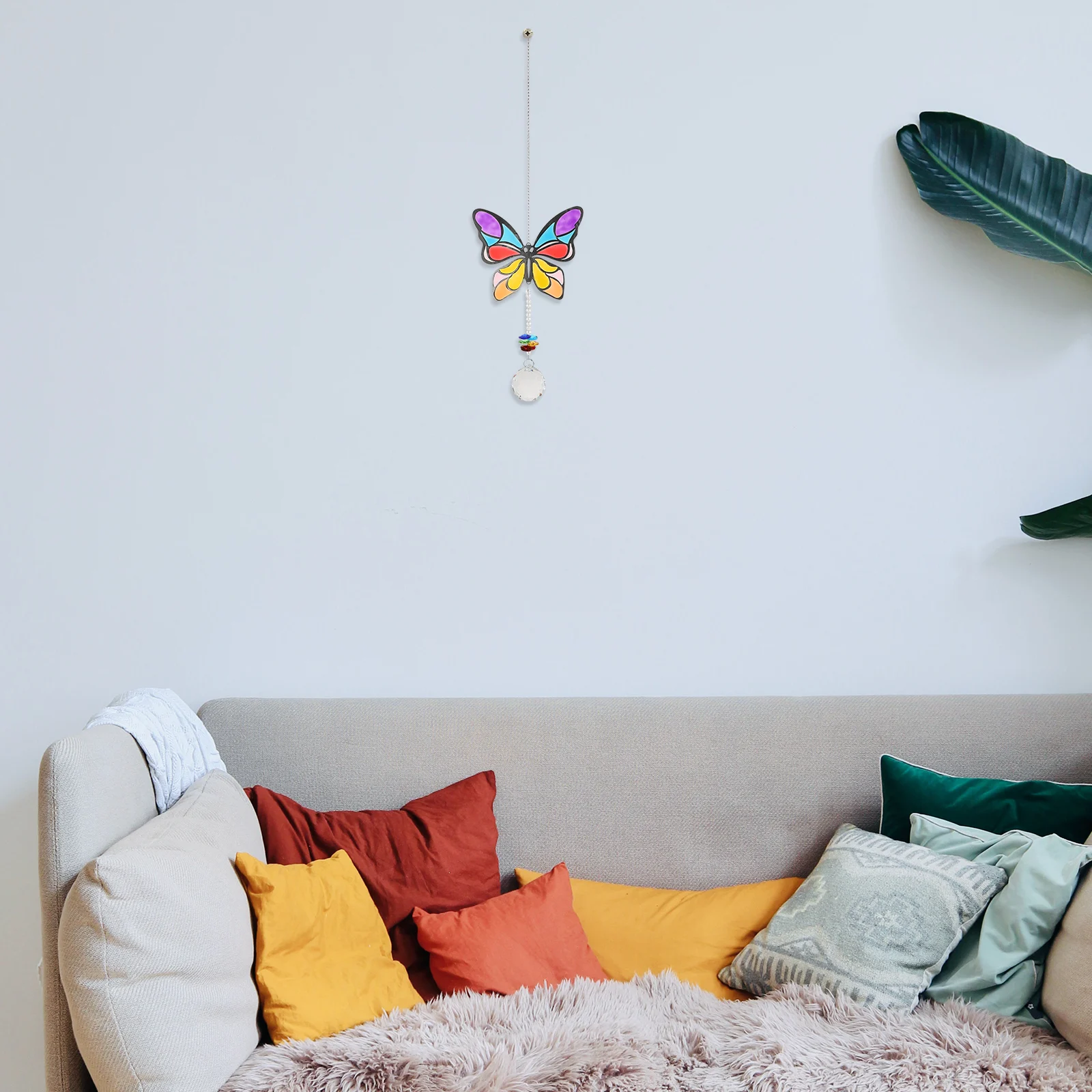 Color Butterfly Iron Crystal Suncatcher Decorative Wall Hanging nament Home Garden Window Decoration Versatile Use
Color Butterfly Iron Crystal Suncatcher Decorative Wall Hanging nament Home Garden Window Decoration Versatile Use