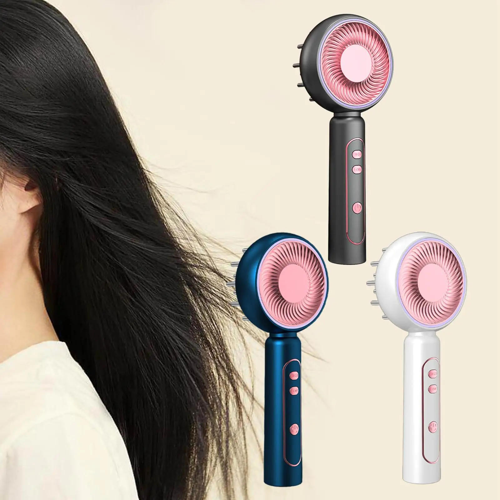 Ergonomic Hair Scalp Massager Electric Vibration Comb ABS Material for Relaxing Home Use and Hair Care Styling
Ergonomic Hair Scalp Massager Electric Vibration Comb ABS Material for Relaxing Home Use and Hair Care Styling