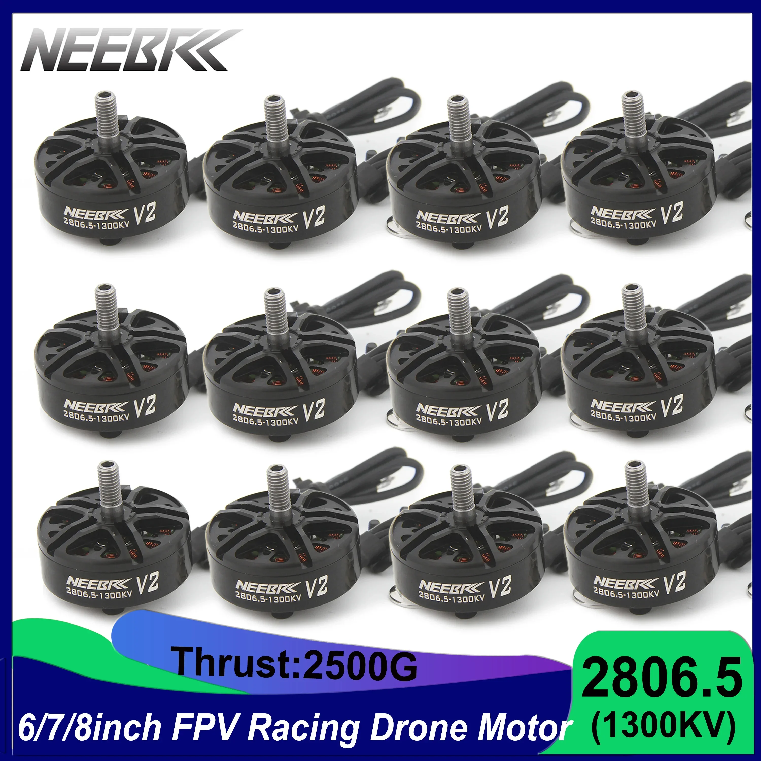 Оптовая продажа 2806.5 1300KV 3-6S Двигатель Бесщеточный двигатель для APEX Mark4 Mark5 XL5 7/8/10 дюймов FPV Racing Drone Freestyle Long Range
Оптовая продажа 2806.5 1300KV 3-6S Двигатель Бесщеточный двигатель для APEX Mark4 Mark5 XL5 7/8/10 дюймов FPV Racing Drone Freestyle Long Range