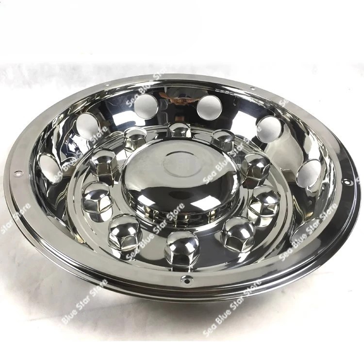 10 Ten-hole Hub Cover Hub Cover Jinlong Yutong Bus Dongfeng Truck RV Wheel Cover 22.5-inch Tire Modification
10 Ten-hole Hub Cover Hub Cover Jinlong Yutong Bus Dongfeng Truck RV Wheel Cover 22.5-inch Tire Modification