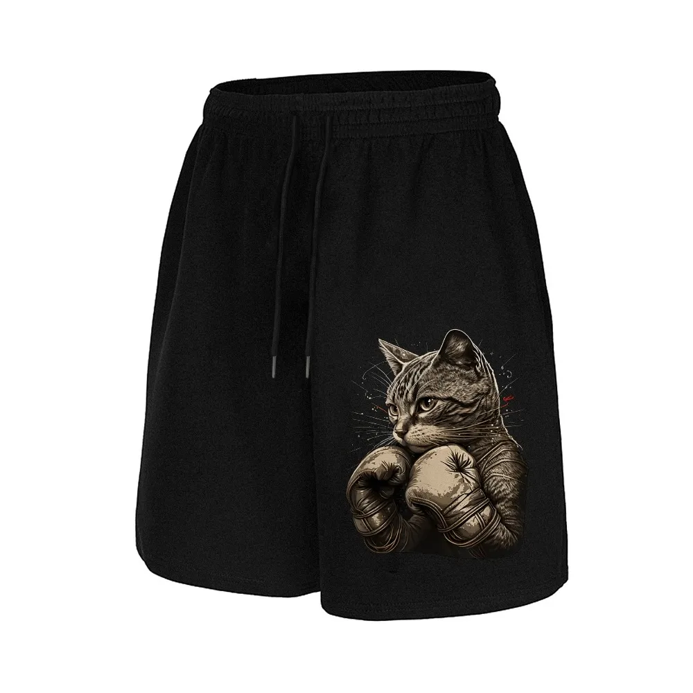 Men's Cat Boxing Gloves Printed Shorts Suitable for Both Men and Women's Fitness Training and Sports Shorts in Summer
Men's Cat Boxing Gloves Printed Shorts Suitable for Both Men and Women's Fitness Training and Sports Shorts in Summer