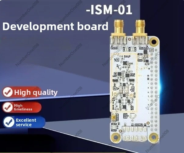 Отладочная плата SDR с открытым исходным кодом 6 ГГц для Raspberry Pi 40-контактного разъема, двухканальный приемопередатчик 30 МГц-6 ГГц с поддержкой инструментария IceStorm FPGA
Отладочная плата SDR с открытым исходным кодом 6 ГГц для Raspberry Pi 40-контактного разъема, двухканальный приемопередатчик 30 МГц-6 ГГц с поддержкой инструментария IceStorm FPGA
