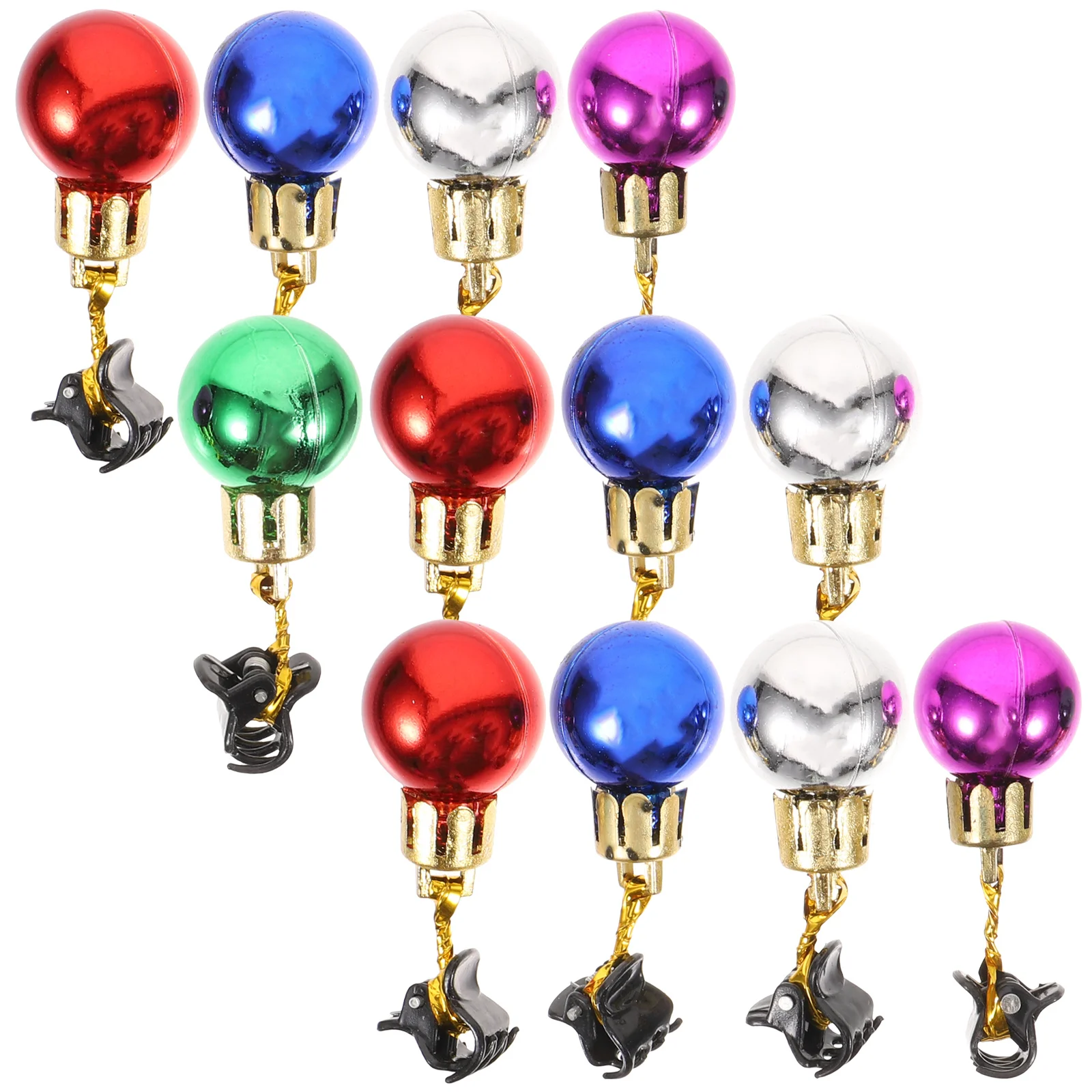 12Pcs Beard Decoration Christmas Ball Pendant Clip Festive Facial Hair Baubles for Holiday Costume Party Men's Grooming
12Pcs Beard Decoration Christmas Ball Pendant Clip Festive Facial Hair Baubles for Holiday Costume Party Men's Grooming