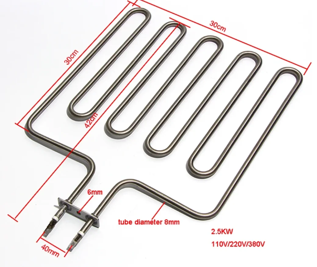 SNDHEATER Air Heater 5U 2.5KW 110V 2pcs
SNDHEATER Air Heater 5U 2.5KW 110V 2pcs