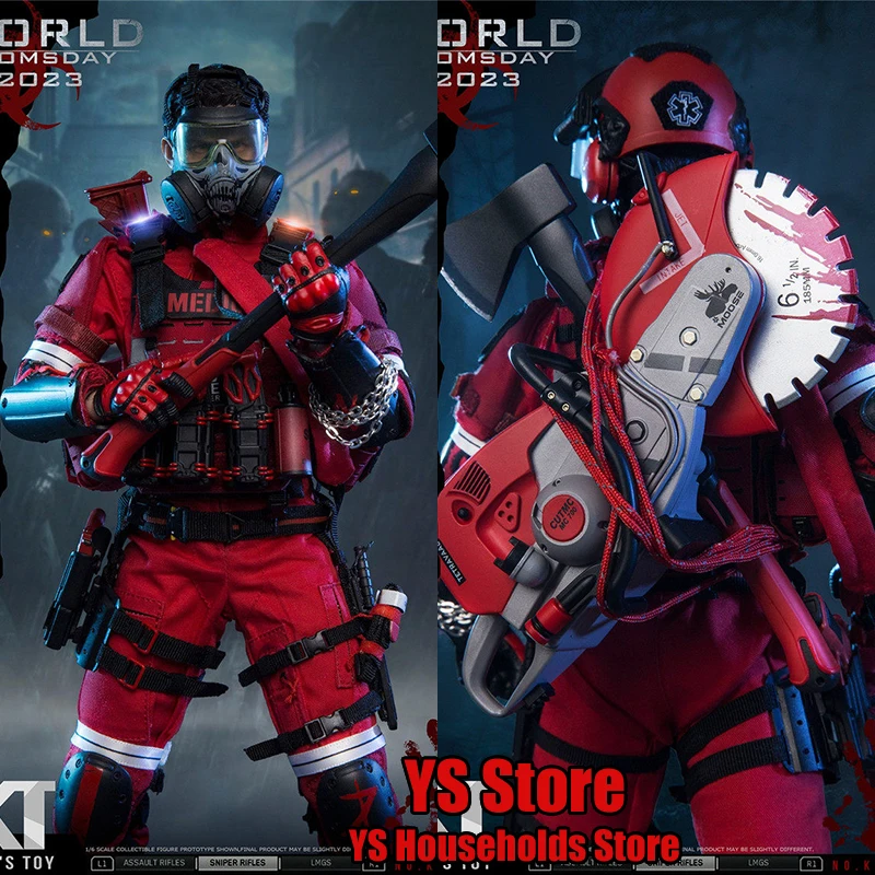 KING'S TOY KT8009 1/6 Zombie Hunter Red Uniform Suit Action Figure World Doomsday 2023 Memory 12inch Full Set Action Figure
KING'S TOY KT8009 1/6 Zombie Hunter Red Uniform Suit Action Figure World Doomsday 2023 Memory 12inch Full Set Action Figure