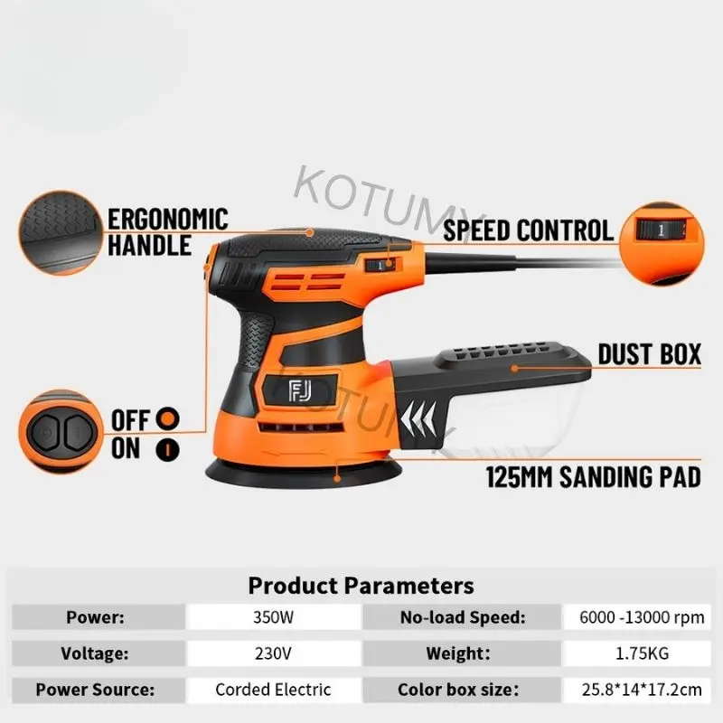 Электрическая роторная шлифовальная машина для стен, для шлифовки шпаклевки, инструмент для обработки древесины
Электрическая роторная шлифовальная машина для стен, для шлифовки шпаклевки, инструмент для обработки древесины