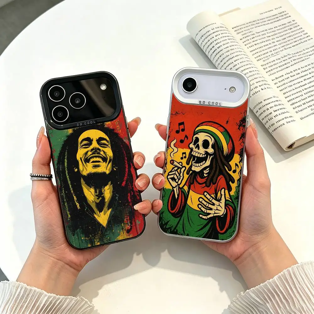 Singer-B-Bob-M- Marley Phone Case For IPhone17 11 12 13 14 15 16 Pro Max Plus Cover Colored Silver Funda Bumber
Singer-B-Bob-M- Marley Phone Case For IPhone17 11 12 13 14 15 16 Pro Max Plus Cover Colored Silver Funda Bumber