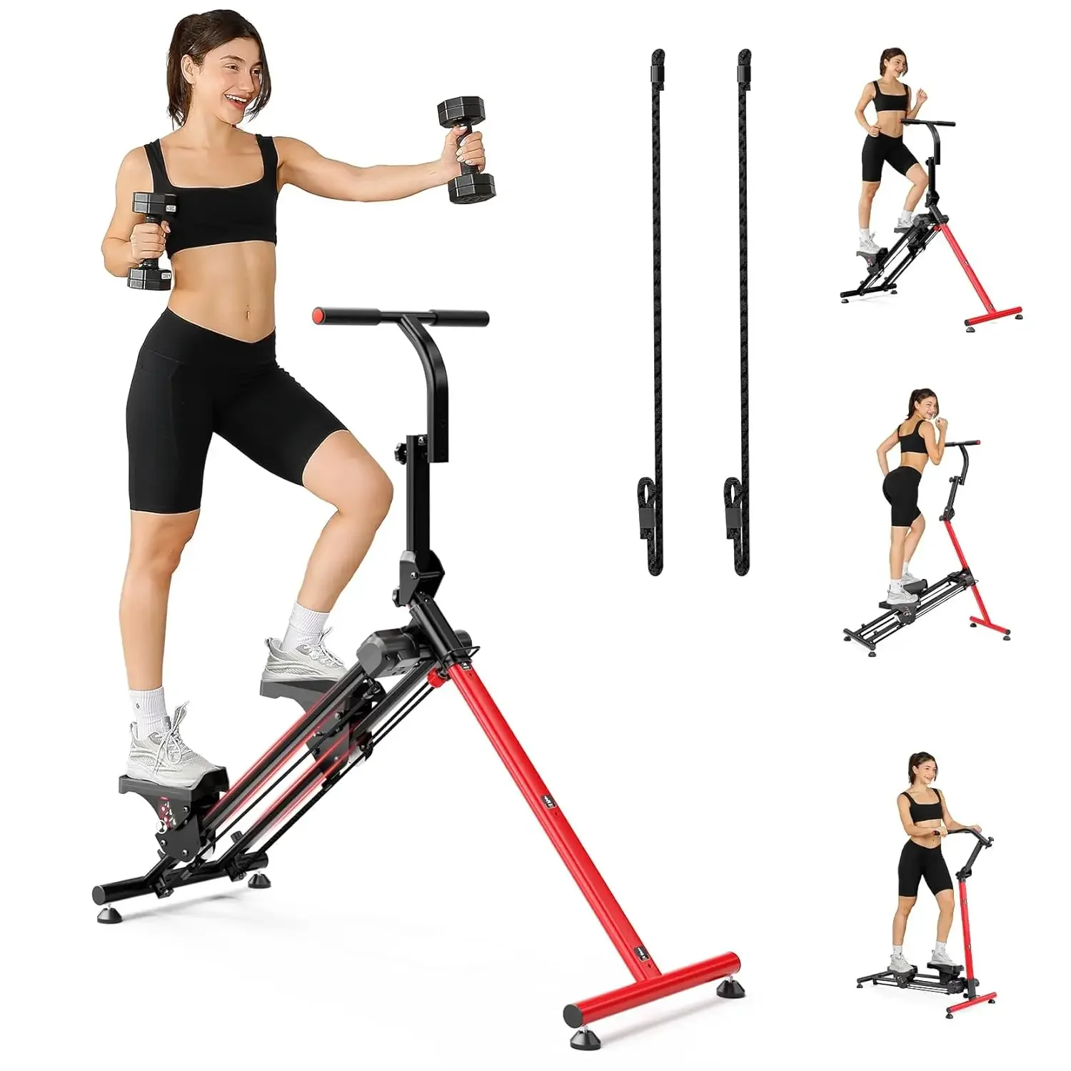 Adjustable Resistance Stair Steppers for Exercise at Home, Folding Cardio Stairmaster with 3 Workout Modes &, Customized
Adjustable Resistance Stair Steppers for Exercise at Home, Folding Cardio Stairmaster with 3 Workout Modes &, Customized