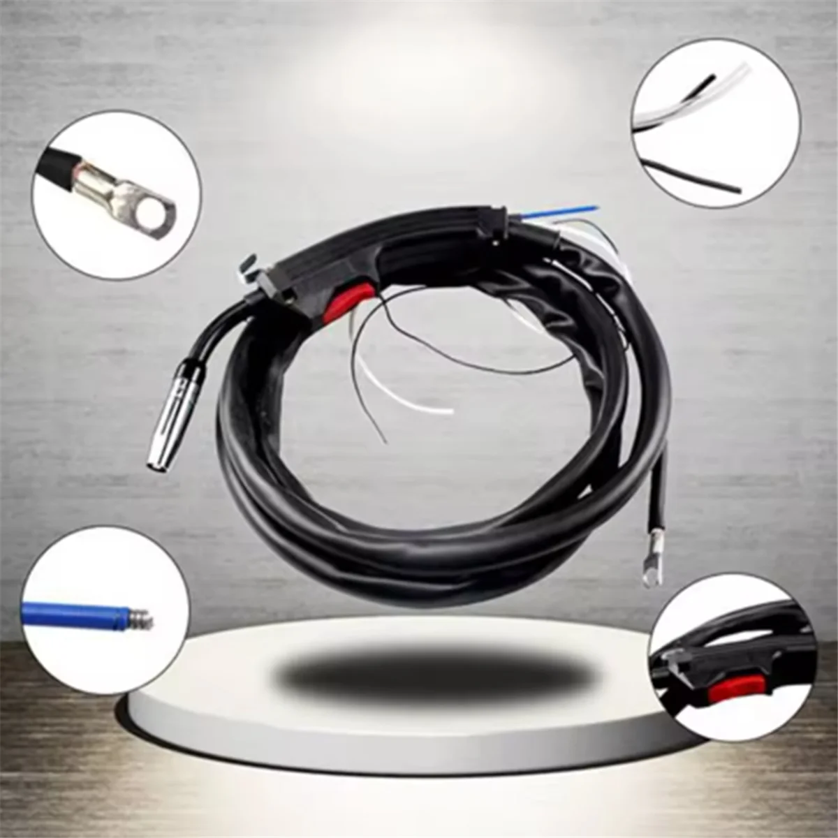 A002 Mig Welding MAChine/Equipment Accessories for Binzel 14Ak Welding TorCH for Mig Welding Equipment with 4M Cable
A002 Mig Welding MAChine/Equipment Accessories for Binzel 14Ak Welding TorCH for Mig Welding Equipment with 4M Cable