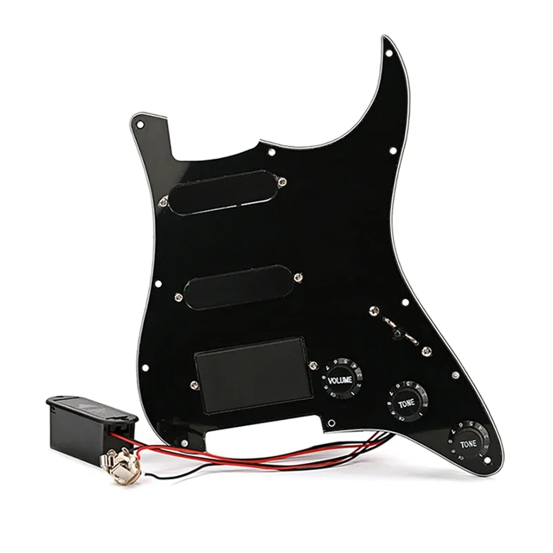 humbucking pickup Passive To Active Lace Sensor Loaded Pickguard-Black,SSH Active Guitar Pickup Kit
humbucking pickup Passive To Active Lace Sensor Loaded Pickguard-Black,SSH Active Guitar Pickup Kit