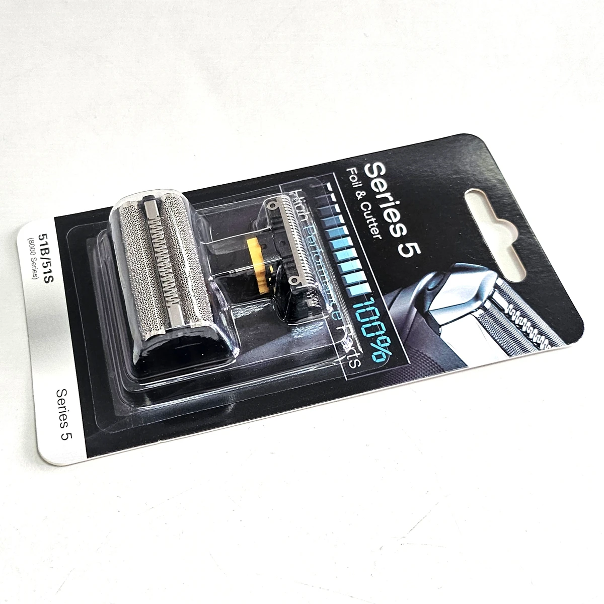 Black 51B Replacement Foil Head Cutter Compatible for Braun 5 Electric Shaver wfs1 wfs2 510, 550, 560, 570cc, 590cc...
Black 51B Replacement Foil Head Cutter Compatible for Braun 5 Electric Shaver wfs1 wfs2 510, 550, 560, 570cc, 590cc...