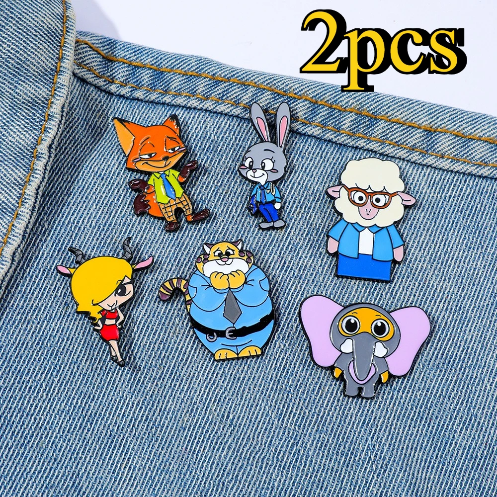 Cartoon Brooch Cute Judy Hopps Animal Enamel Pin Backpack Clothing Jewelry Metal Badge Accessories Gift
Cartoon Brooch Cute Judy Hopps Animal Enamel Pin Backpack Clothing Jewelry Metal Badge Accessories Gift